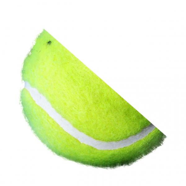 Creation of tennis lemon: Step 1